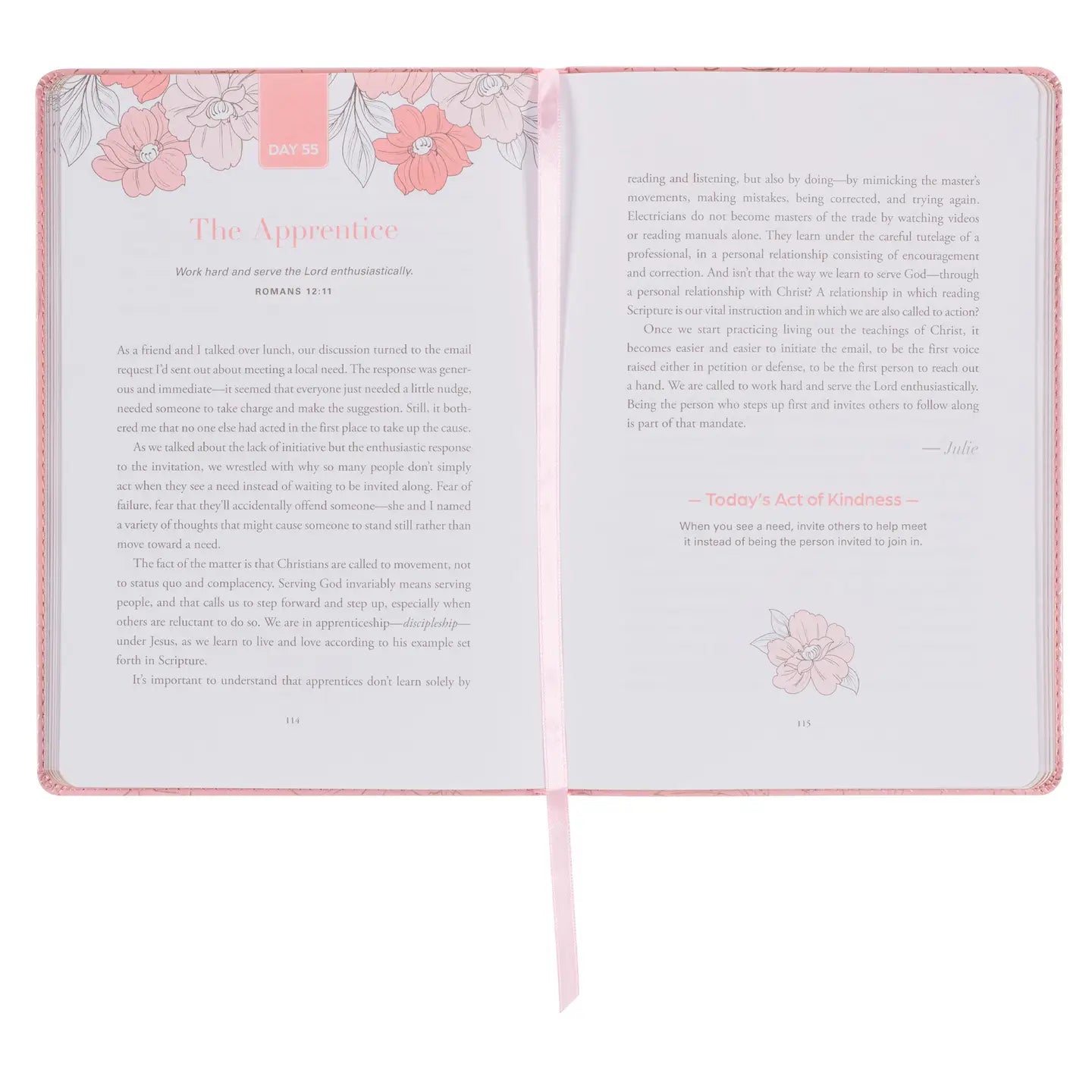 Devotional 100 Acts of Kindness Faux Leather