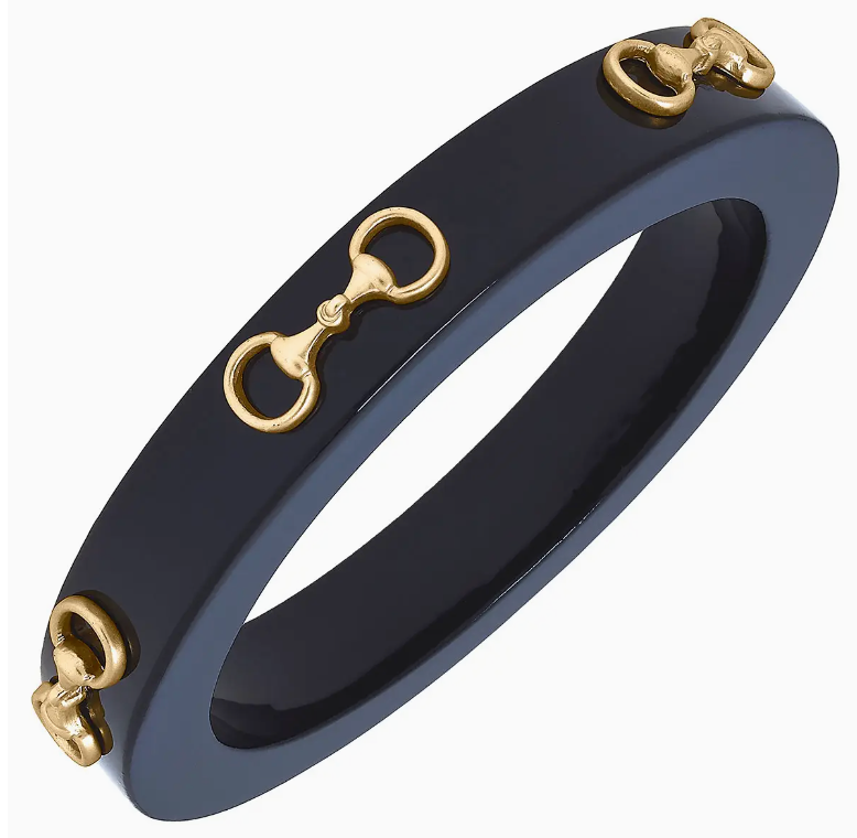 Sutton Horsebit Resin Bangle