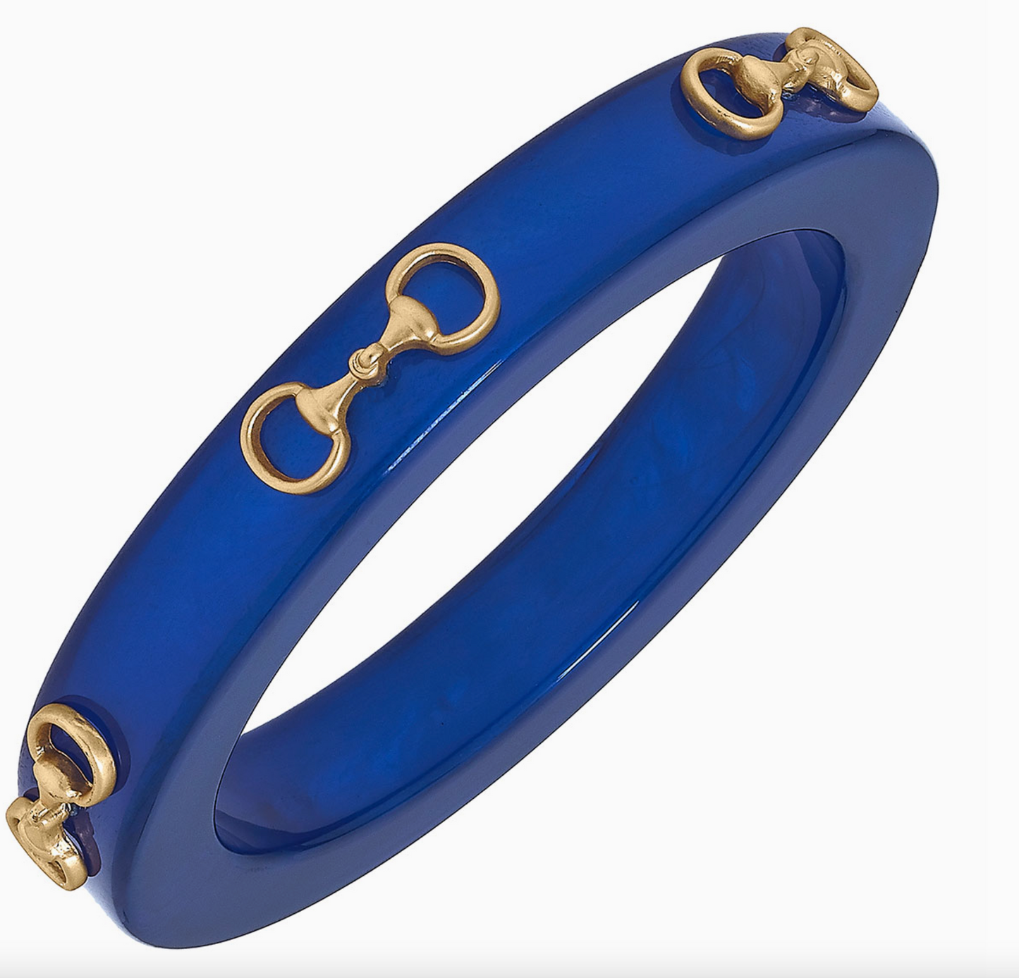 Sutton Horsebit Resin Bangle