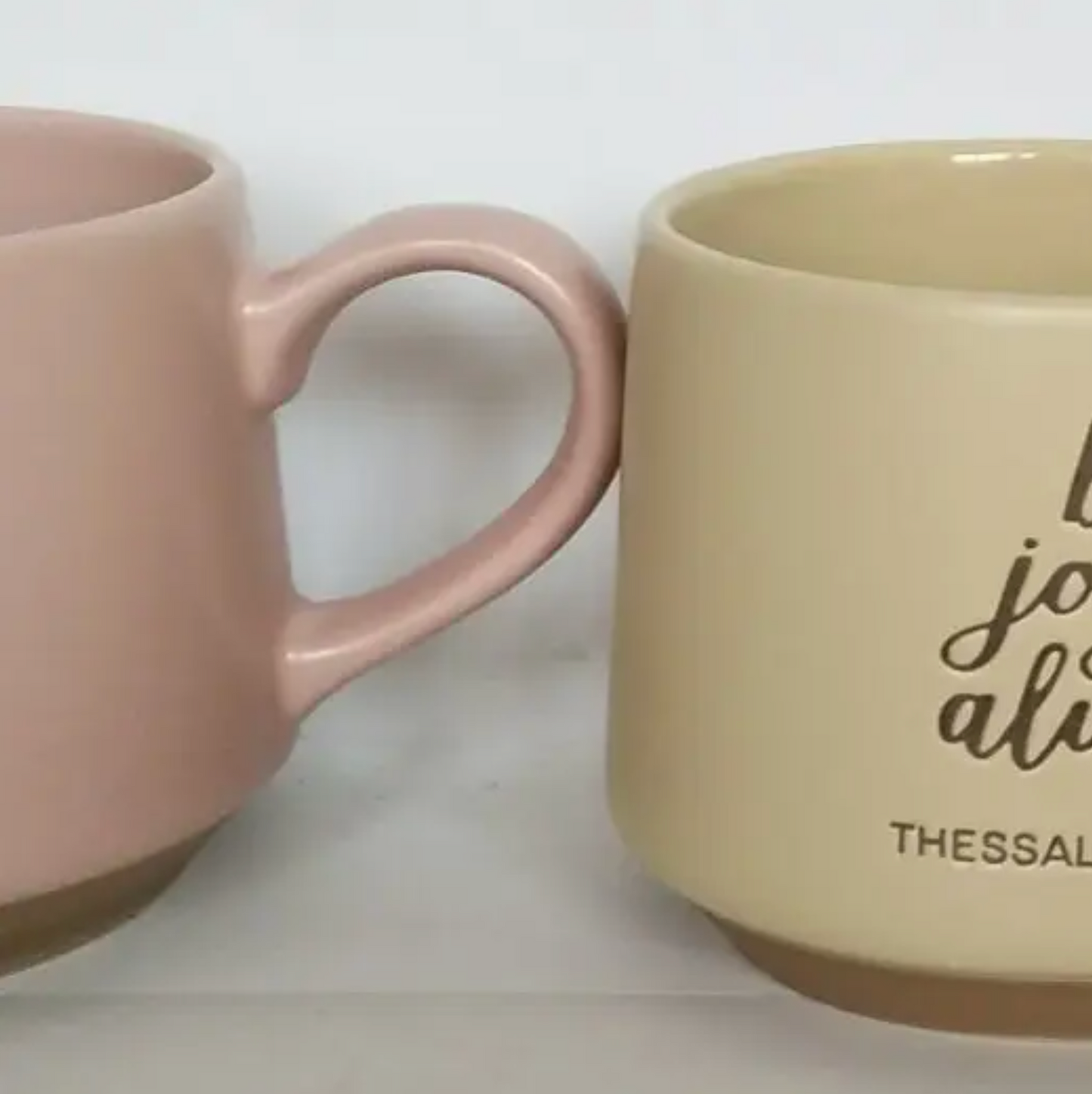 Abby Religious 18oz Mug, 2 Asst