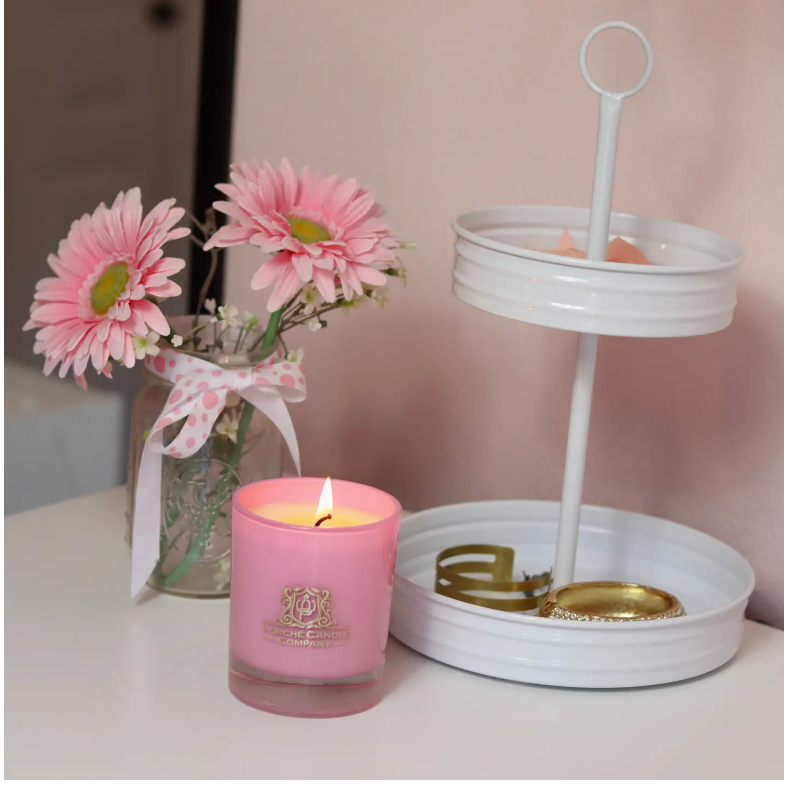 Luxury 8oz Candle - Pink Champagne