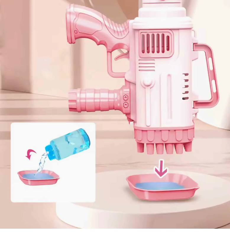 Electric Bubble Shooter Toy For Kids