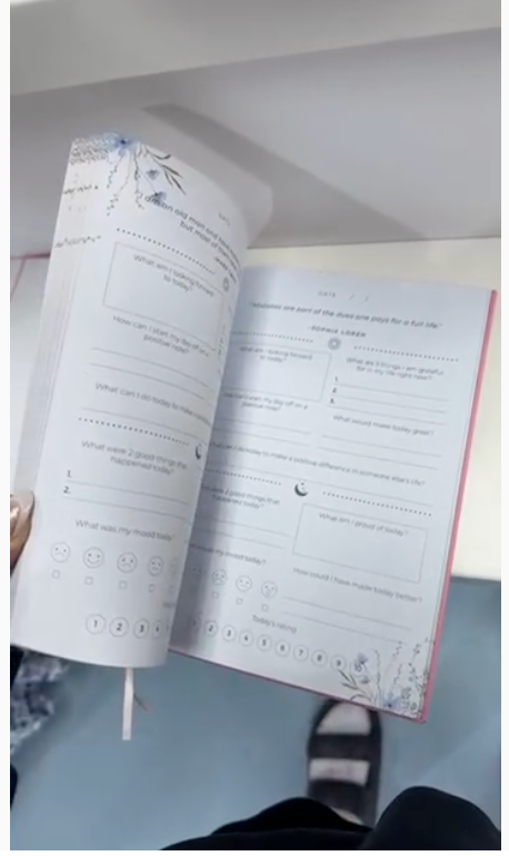 Self-Care Daily Journal - 4 Pcs
