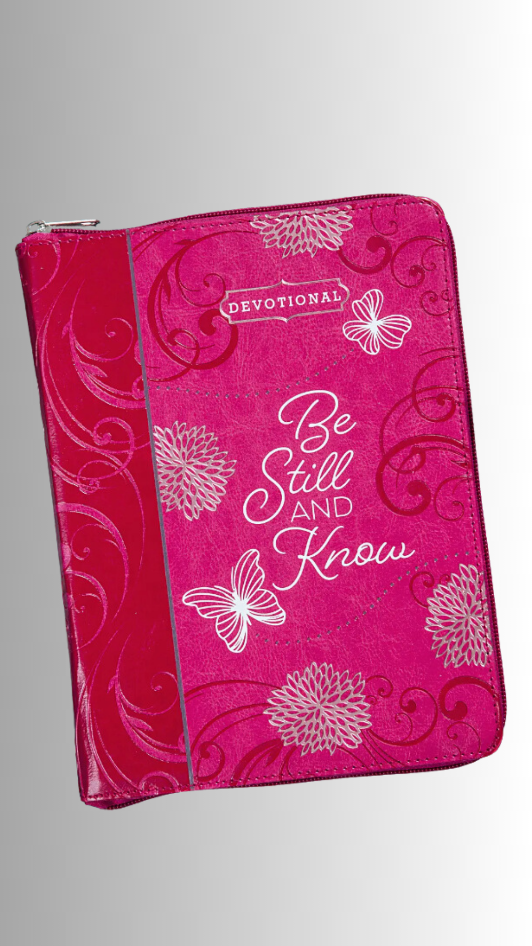 Be Still and Know (Zippered, Yearlong Devotional)