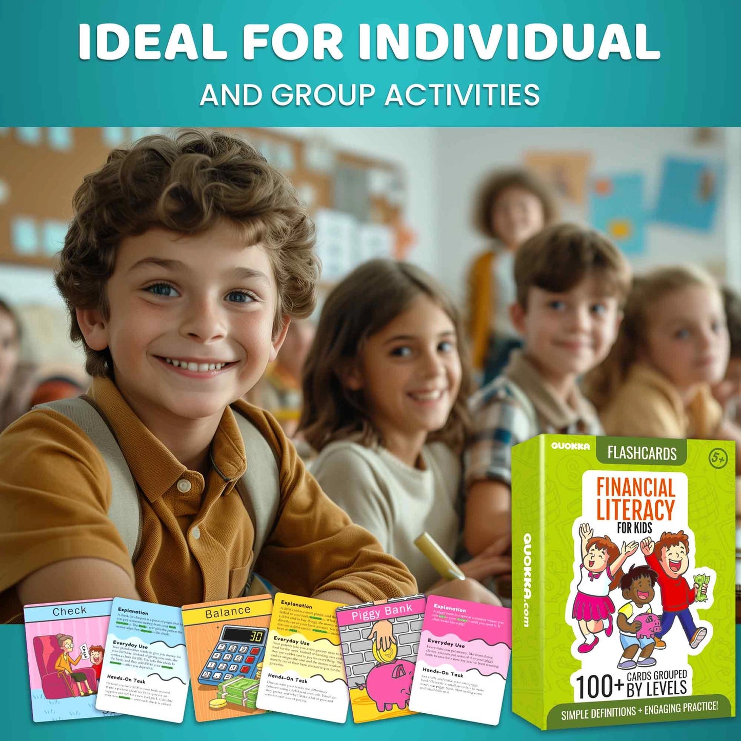 Flash Cards Financial Literacy For Kids