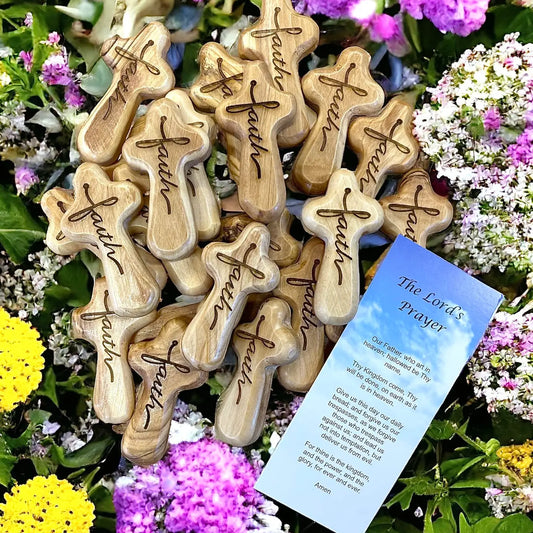 Faith Cross Engraved