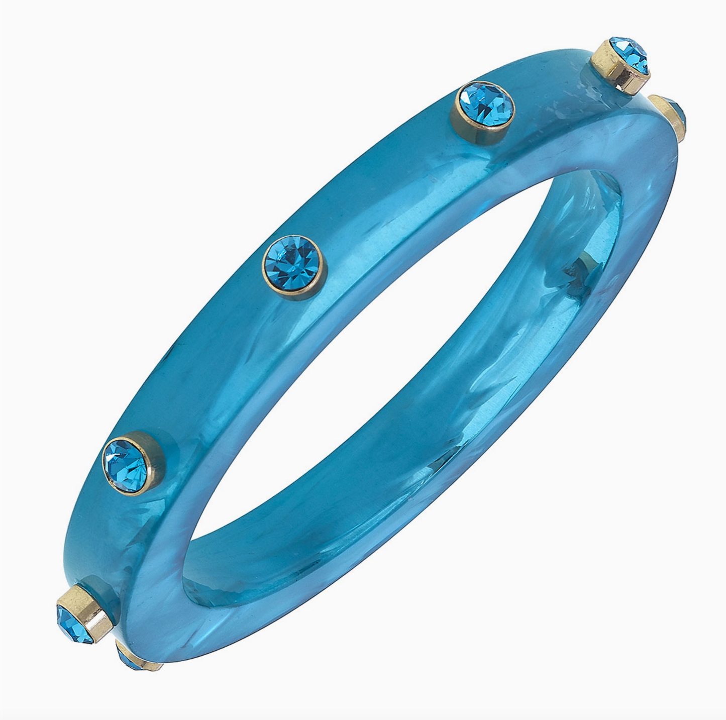 Renee Resin and Rhinestone Bangle