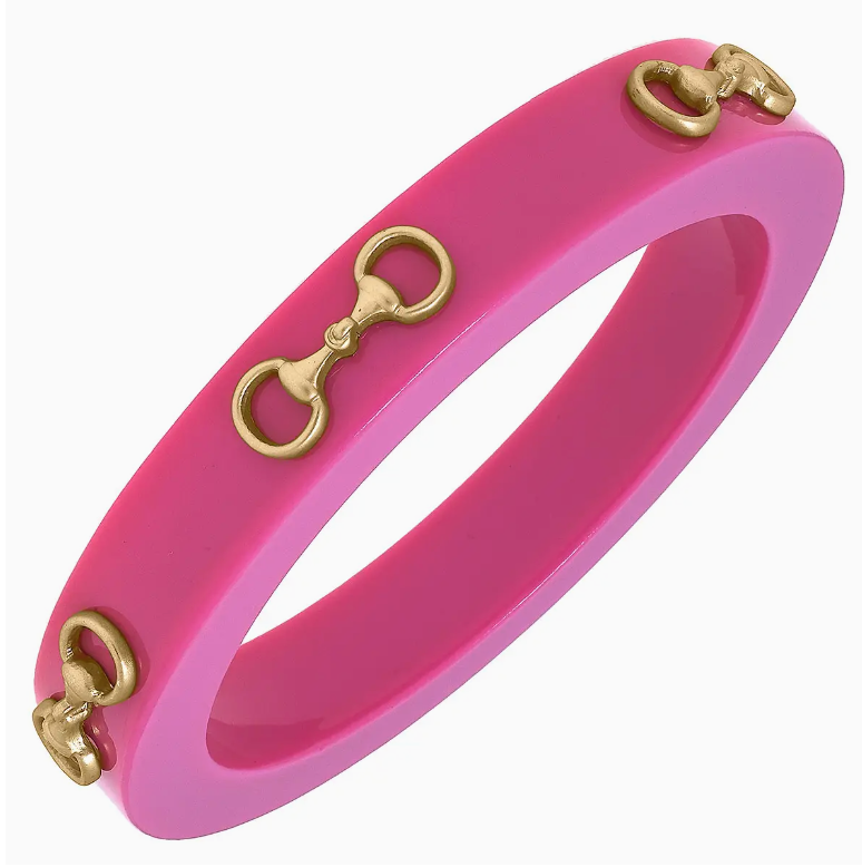 Sutton Horsebit Resin Bangle