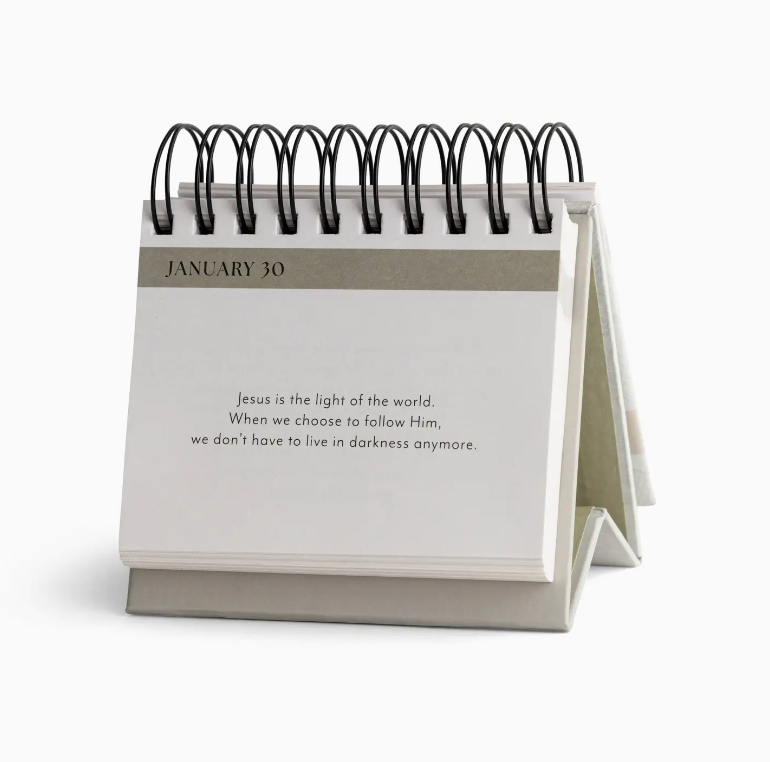 Go For It Inspirational Perpetual Calendar - Stationery Gift