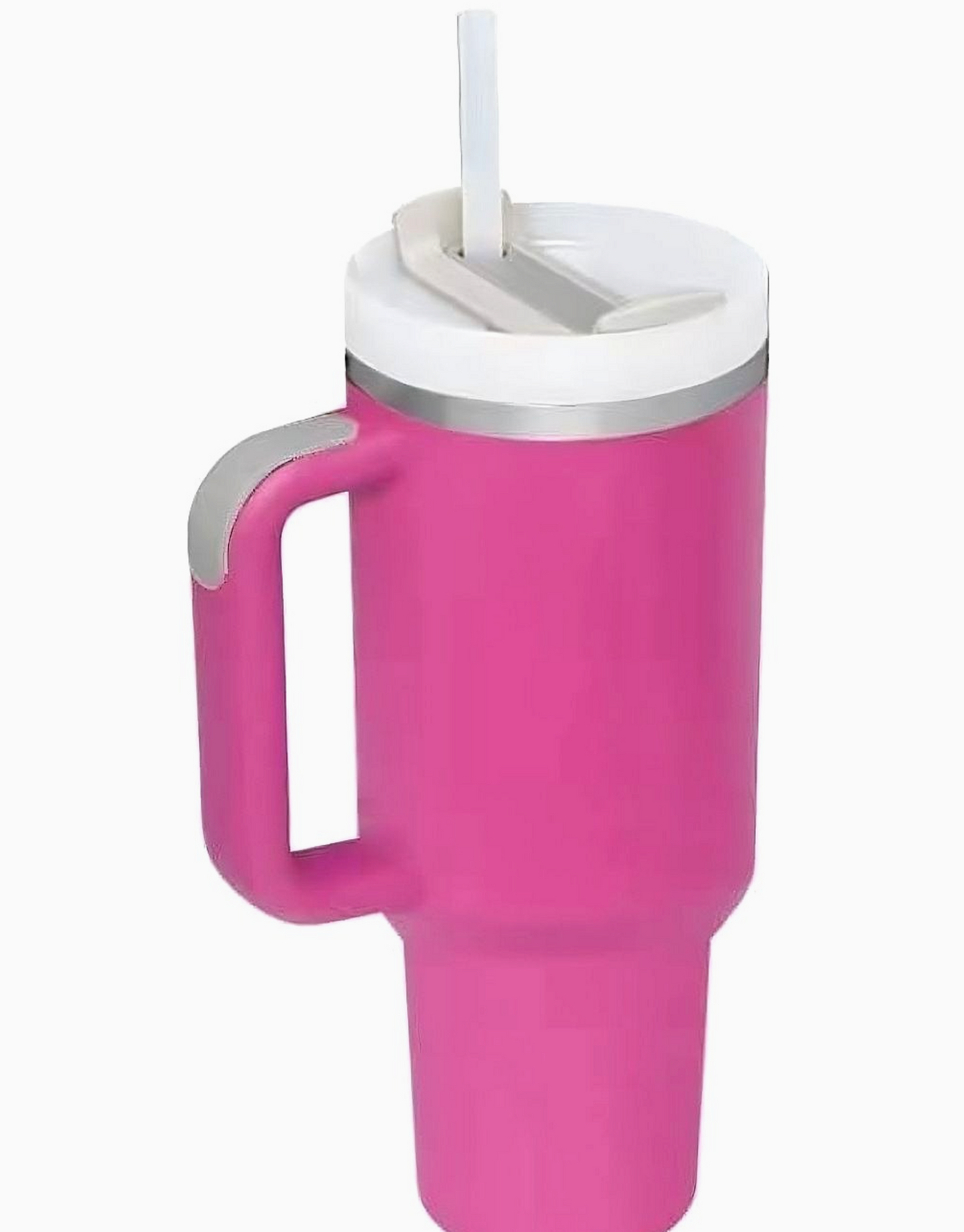 Stainless Stell Insulated Tumbler with Handle and Straw