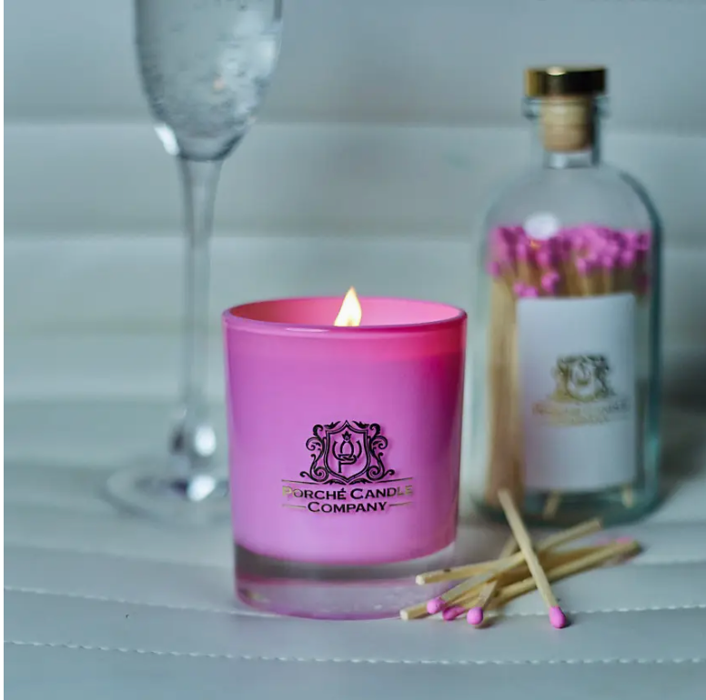 Luxury 8oz Candle - Pink Champagne