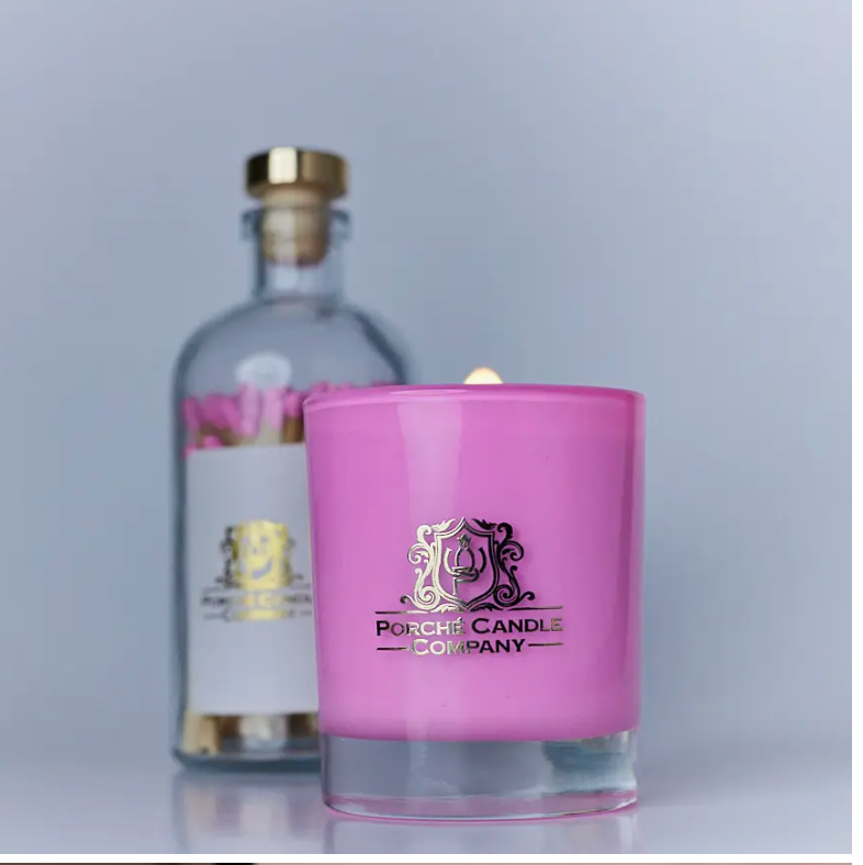 Luxury 8oz Candle - Pink Champagne
