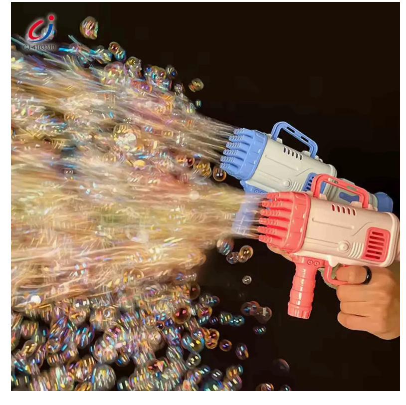 Electric Bubble Shooter Toy For Kids