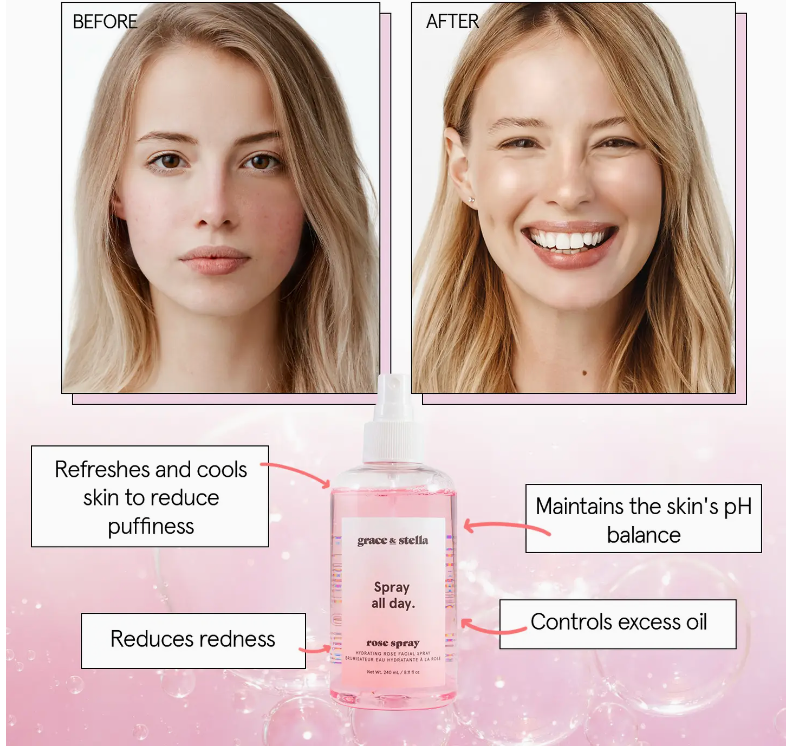Rose Toner Spray (240 Ml)