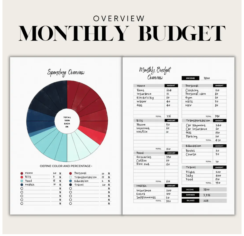 Wholesale Lamare Budget Journal 2024-2025 – Bill Planner & Organizer