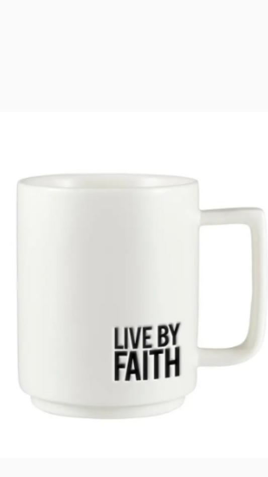 Matte Cafe Mug- Pray