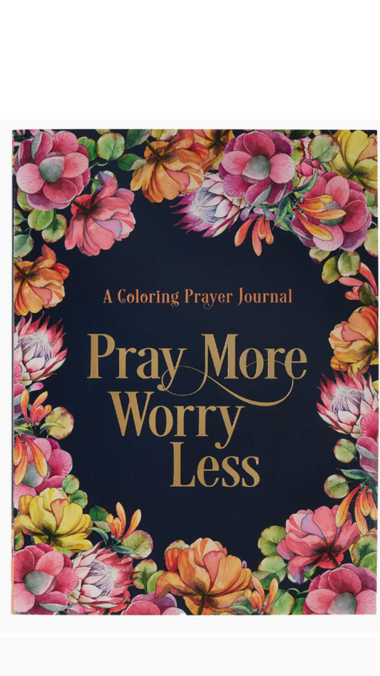 Worry Less, Pray More Prayer Journal Sc