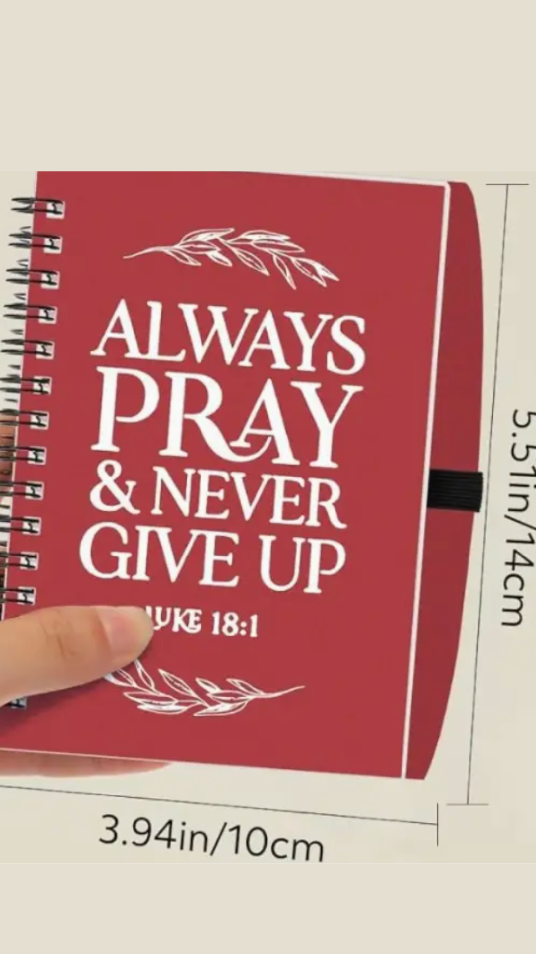 Beautiful Christian Notebook and Pen Sets