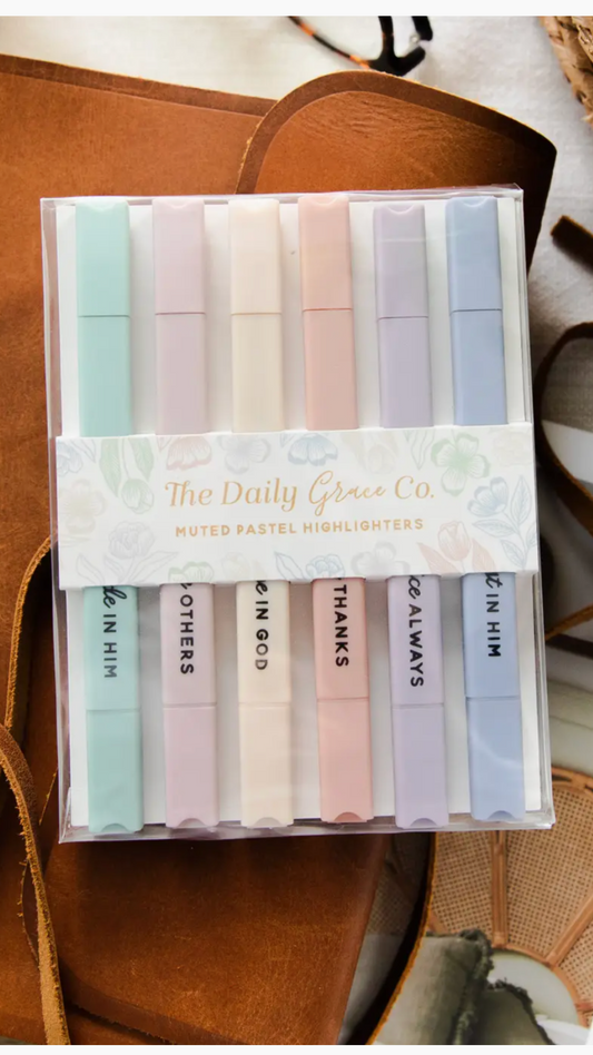 Muted Pastel Highlighters - Our Best Seller!