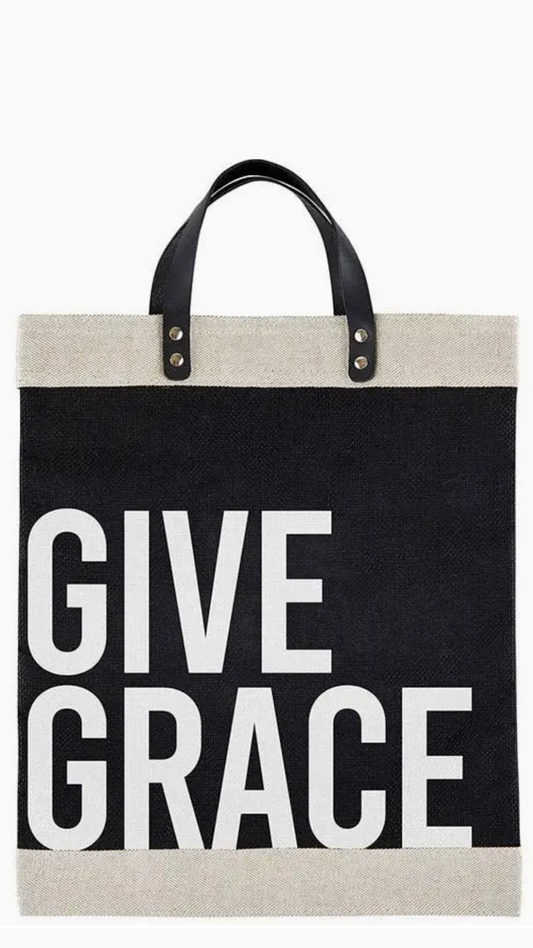 Farmer's Market Tote Bag - Give Grace