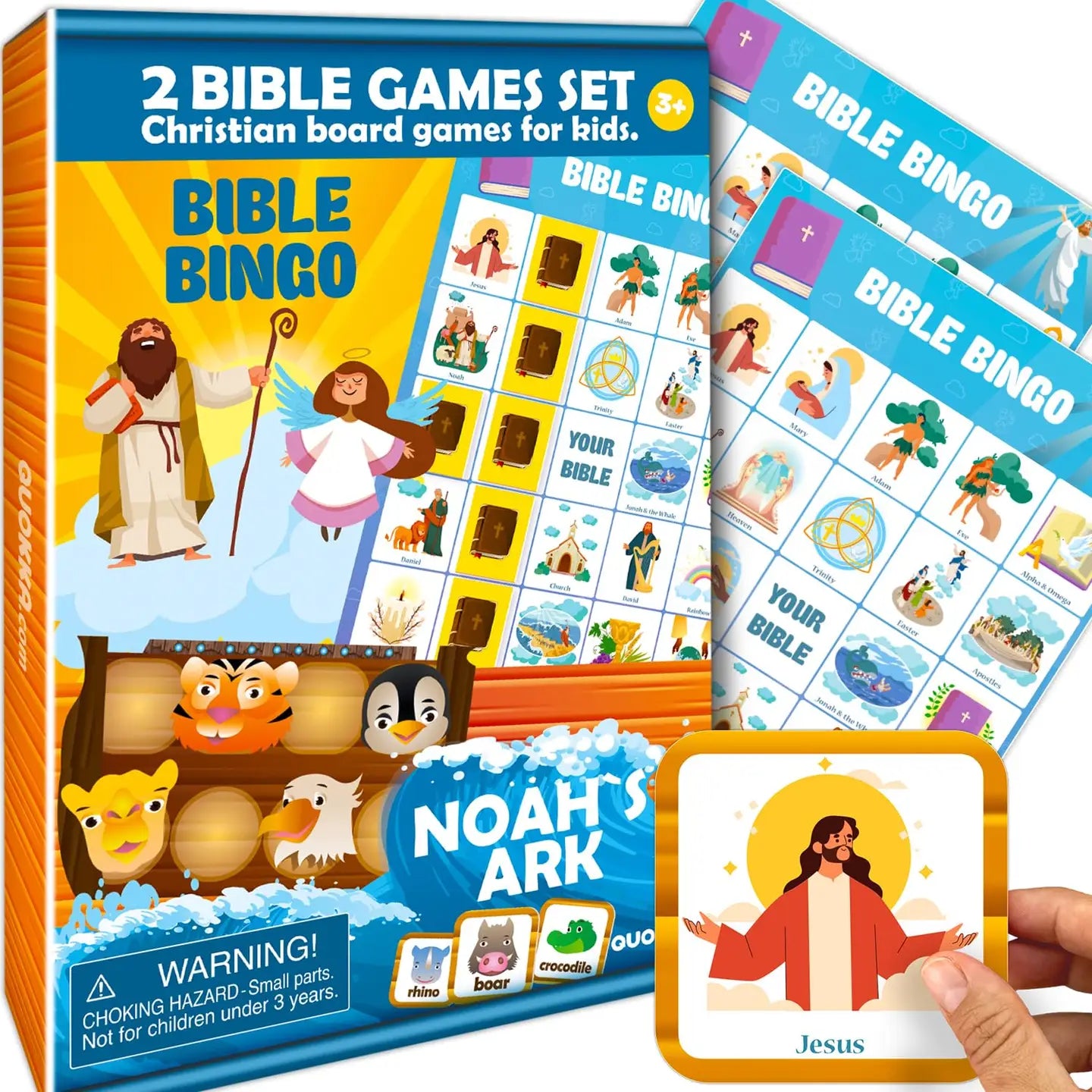 Games Bingo, Trivia, Noahs Ark